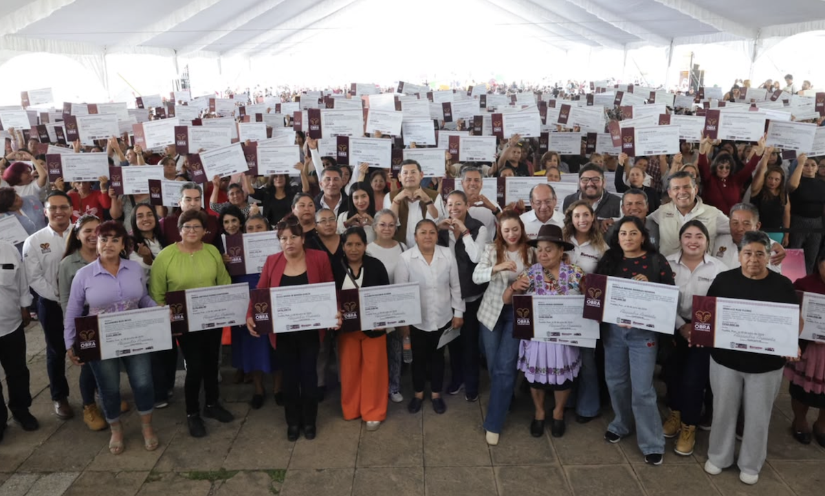 Con 508 proyectos de obra comunitaria, Gobierno del Estado impulsa bienestar